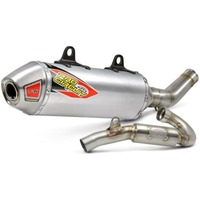 *Pro Circuit KTM 450SX-F / HUSQ FC450 17-18 T6 STD S/LESS SYS | Stainless System, Spark Arrestor, US spec, not MA/FIM legal