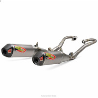 *Pro Circuit Honda CRF250R 20-21 Ti-6 DUAL PRO | Carbon End Cap, Full Titanium System, FIM/MA legal