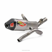 Pro Circuit CRF450R 21-24 Ti-6 STD System | Carbon End Cap, Full Titanium System, US Spec, not MA Legal