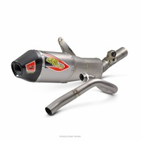 Pro Circuit CRF450R 21-24 Ti-6 PRO System | Carbon End Cap, Full Titanium System, MA Legal