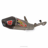 Pro Circuit CRF250R 22-24 Ti-6 STD System | Carbon End Cap, Full Titanium System, US Spec, not MA Legal Product thumb image 1