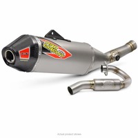 Pro Circuit KX450 19-23 Ti-6 STD Syst | Carbon END CAP, Full Titanium SYSTEM, US SPEC, NOT MA Legal