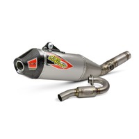 Pro Circuit KX250 / KX250X 21-24 Ti-6 STD System | Full TITANIUM, Carbon END CAP, US Spec NOT FIM/MA Legal Product thumb image 1