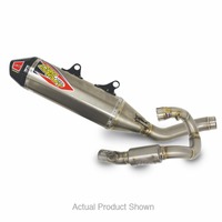 Pro Circuit 450SXF/ FC450 23-25, MC450 24-24 Ti-6 STD | System, Carbon End Cap, Full Ti Sys, US spec not MA Legal