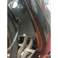 R&G Radiator Guard KAW ZX10-R 06-07 (COLOUR:BLACK) Product thumb image 1