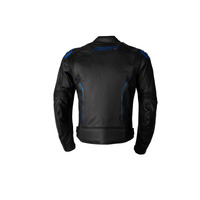 RST S-1 CE Leather Jacket | Black/Grey/Blue Product thumb image 1