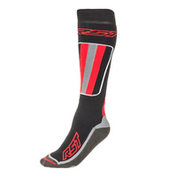 RST RST Tourtech Riding Socks | Black/Red Product thumb image 1