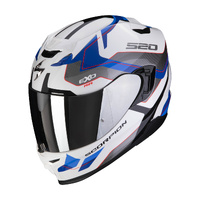 Scorpion EXO EXO-520 EVO AIR Elan - Pearl WHT/BLU