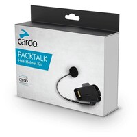 Cardo Packtalk Half Helmet Kit
