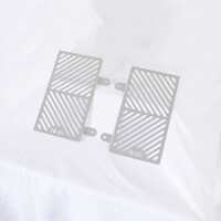 Stainless Steel Radiator Guards (pair), Africa Twin '20-