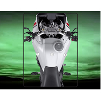 Eazi-Guard Tank Protection Film for Ducati DesertX  matte Product thumb image 1