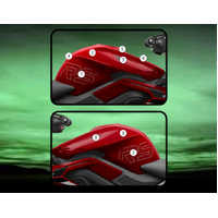 Eazi-Guard Tank Protection Film for Triumph Street Triple R RS 2023  matte Product thumb image 1