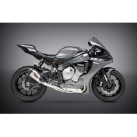 YOSHIMURA YZF-R1/M/S 15-24 RACE ALPHA T STAINLESS 3/4 EXHAUST, W/ STAINLESS MUFFLER Product thumb image 1